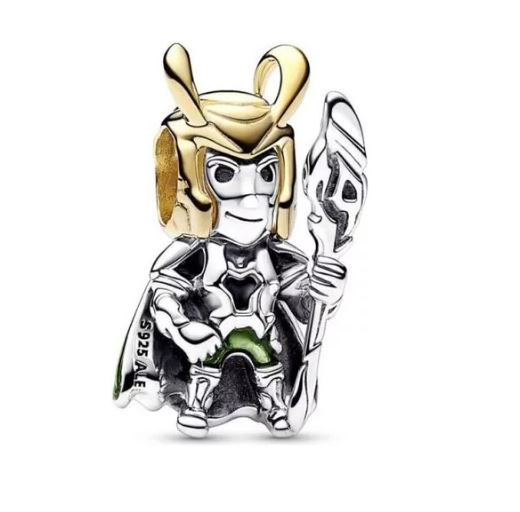 Charm Plata S925 Loki