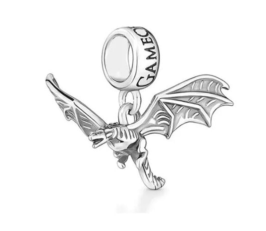 Charm Plata S925 Game Of Thrones Drogon