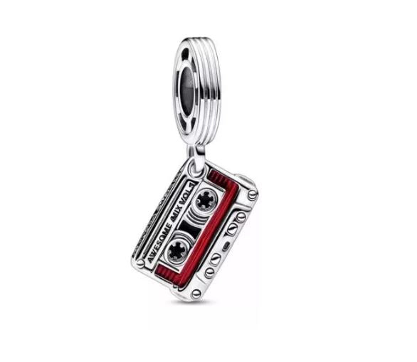 Charm Plata S925 Cassette Guardianes Galaxia