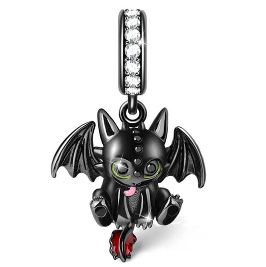 Charm Plata S925 Dragón Chimuelo