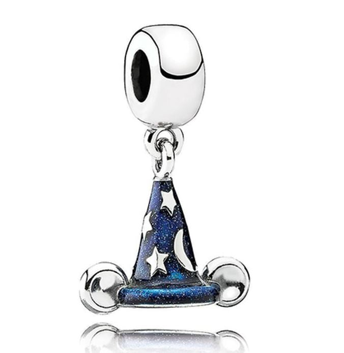 Charm Plata S925 Sombrero Fantasía Mickey Charm