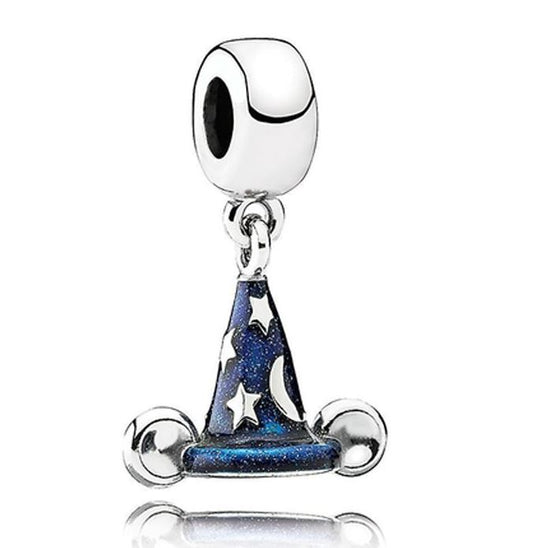 Charm Plata S925 Sombrero Fantasía Mickey Charm