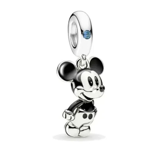 Charm Plata S925 Mickey Mouse Clásico