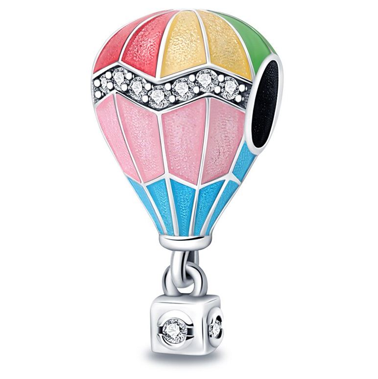 Charm Plata S925 Globo Cubo