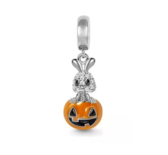 Charm Plata S925 Calabaza Conejo