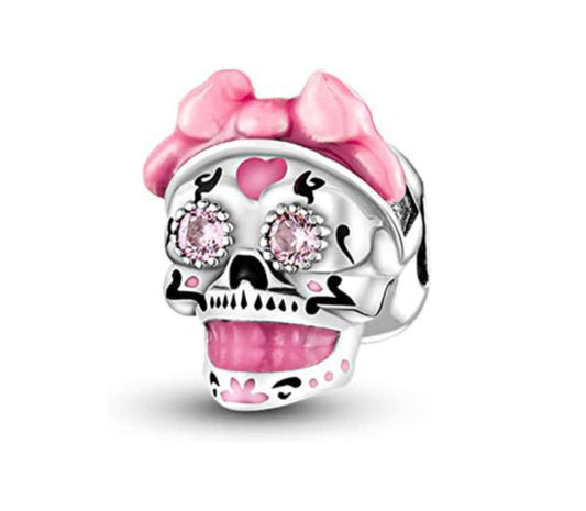 Charm Plata S925 Catrina Halloween