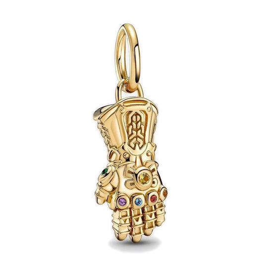 Charm Plata S925 Guante Thanos