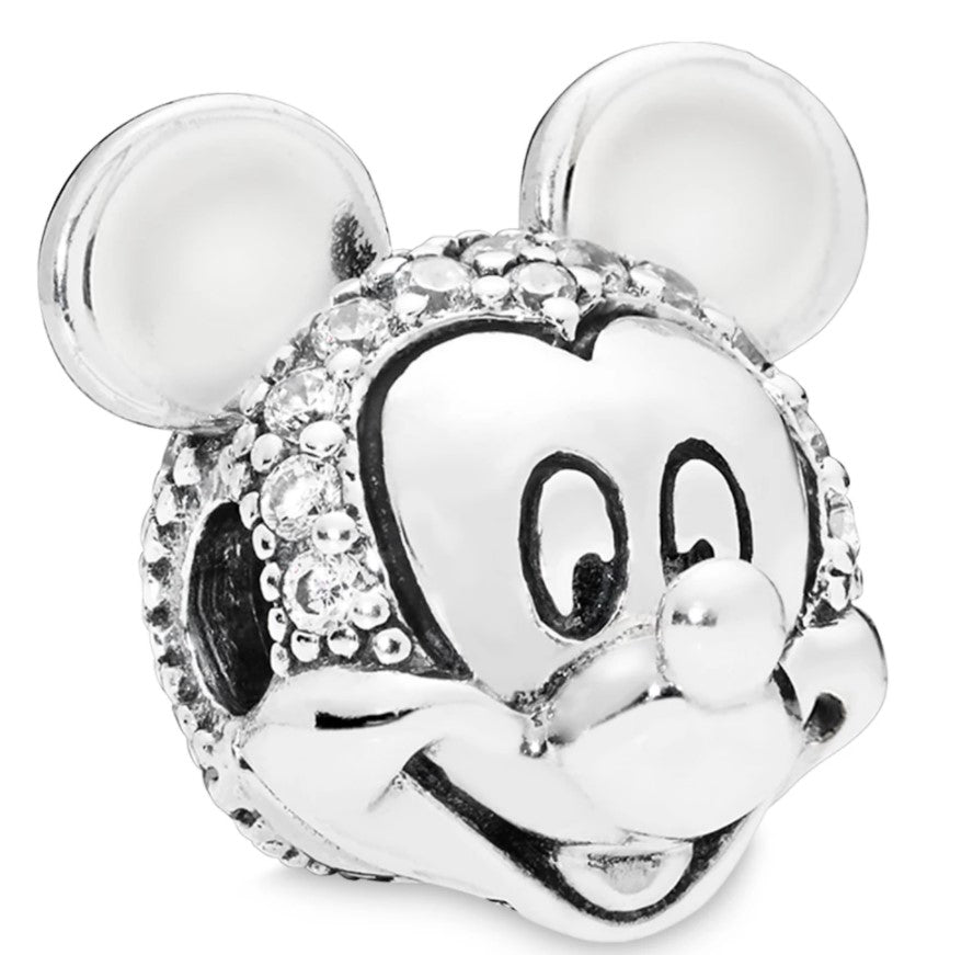 Charm Plata S925 Mickey Head 1