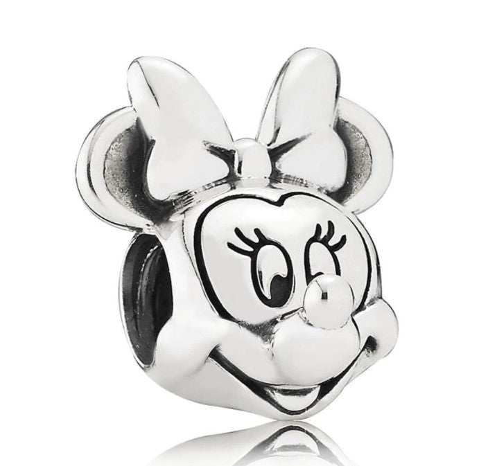 Charm Plata S925 Minnie Head 2