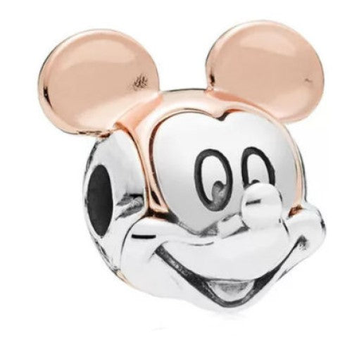 Charm Plata S925 Mickey Head 3