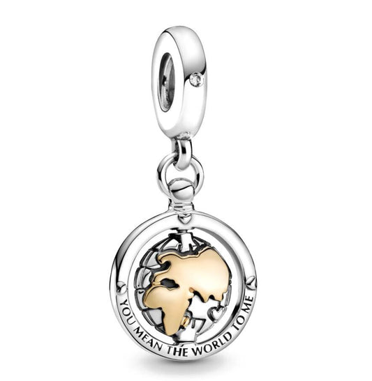 Charm Plata S925 World