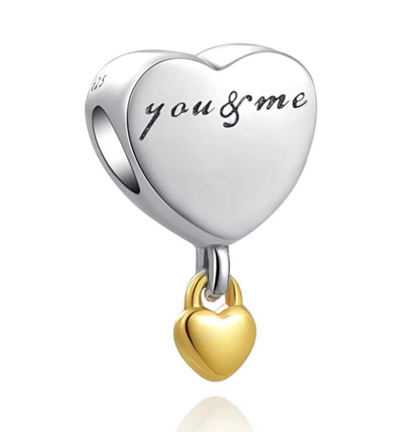 Charm Plata S925 You & Me