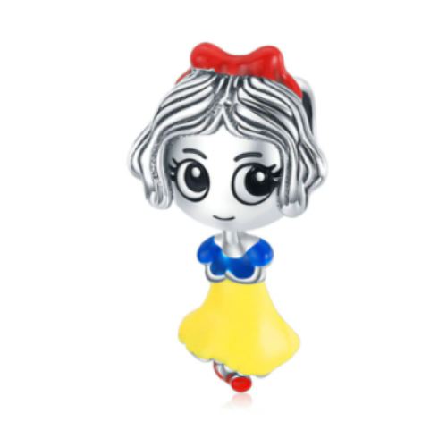 Charm Plata S925 Blancanieves