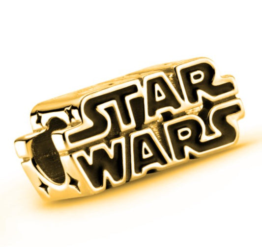 Charm Plata S925 Logo Star Wars Dorado