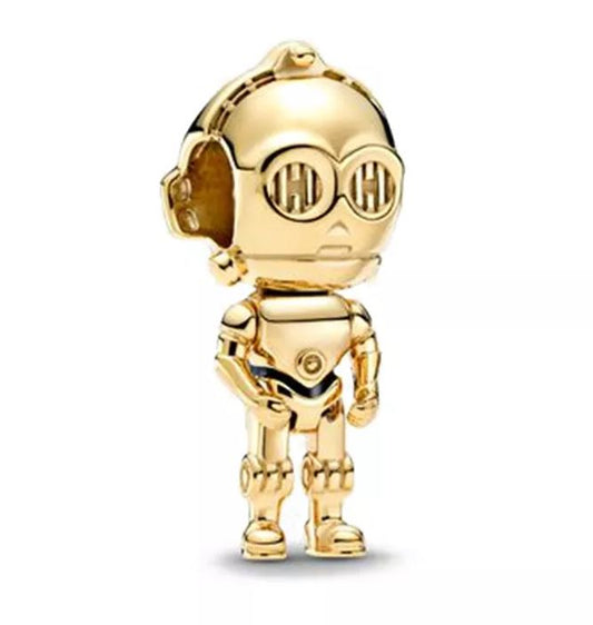 Charm Plata S925 C3po