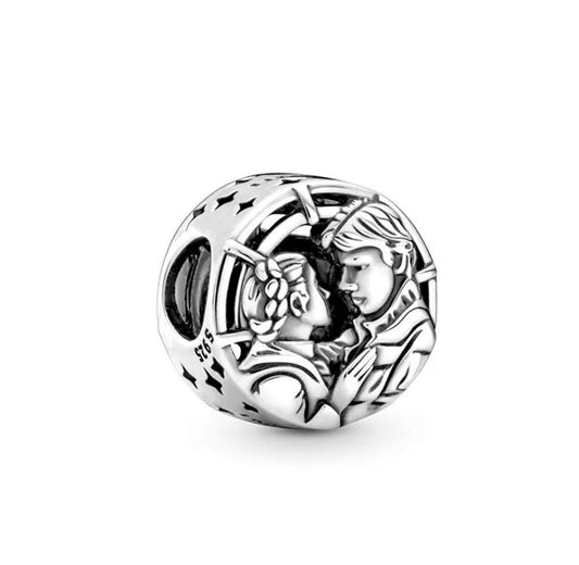 Charm Plata S925 Leia - Luke